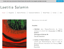 Tablet Screenshot of laetitiasalamin.ch